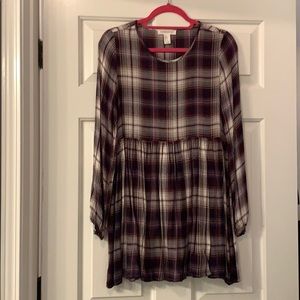 Forever 21 plaid dress